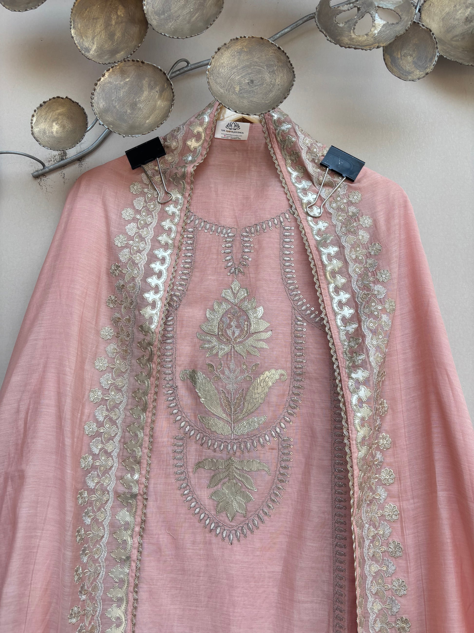 Sage Noor Unstitched Suit