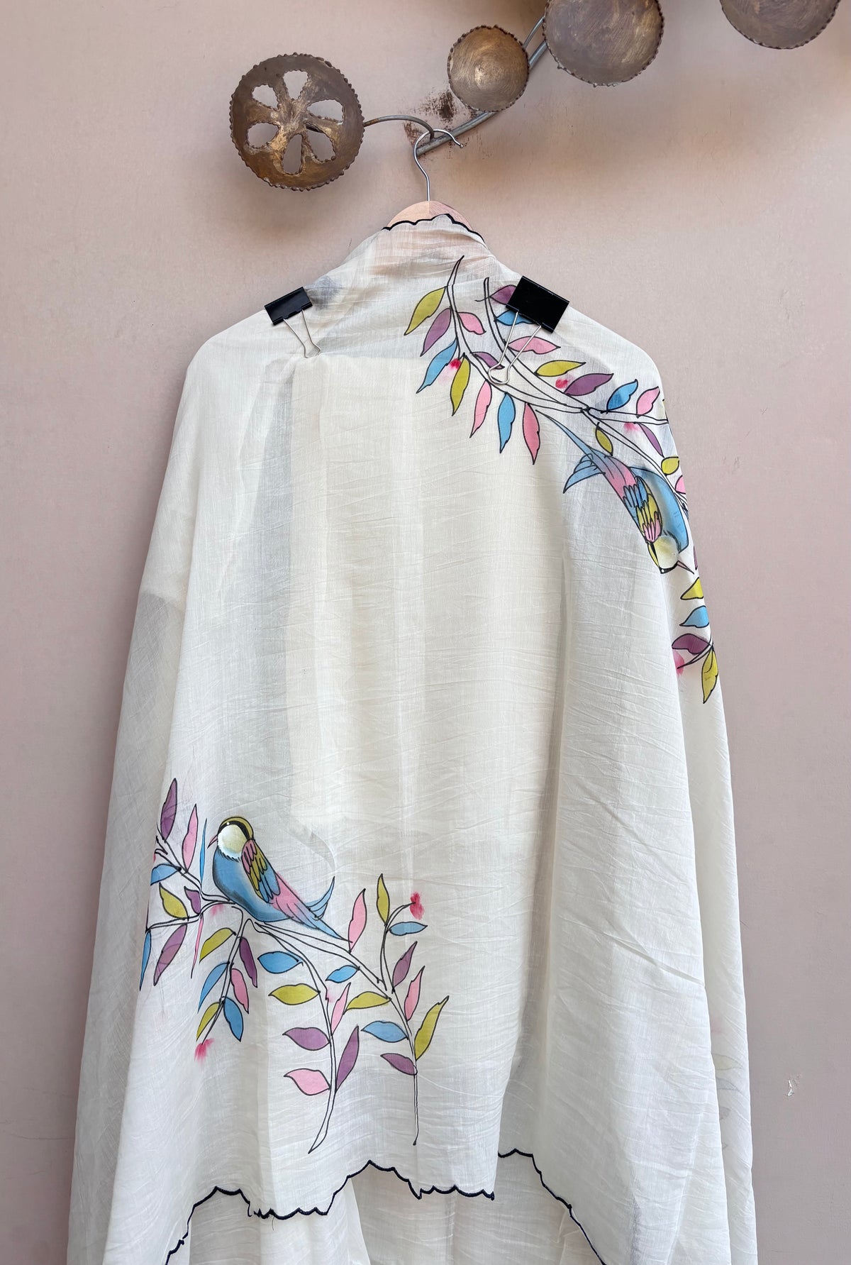 Zayba Grace Mulmul Chanderi Unstitched Suit