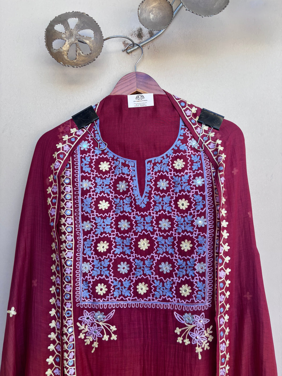 Zarmin Mulmul Chanderi Unstitched Suit
