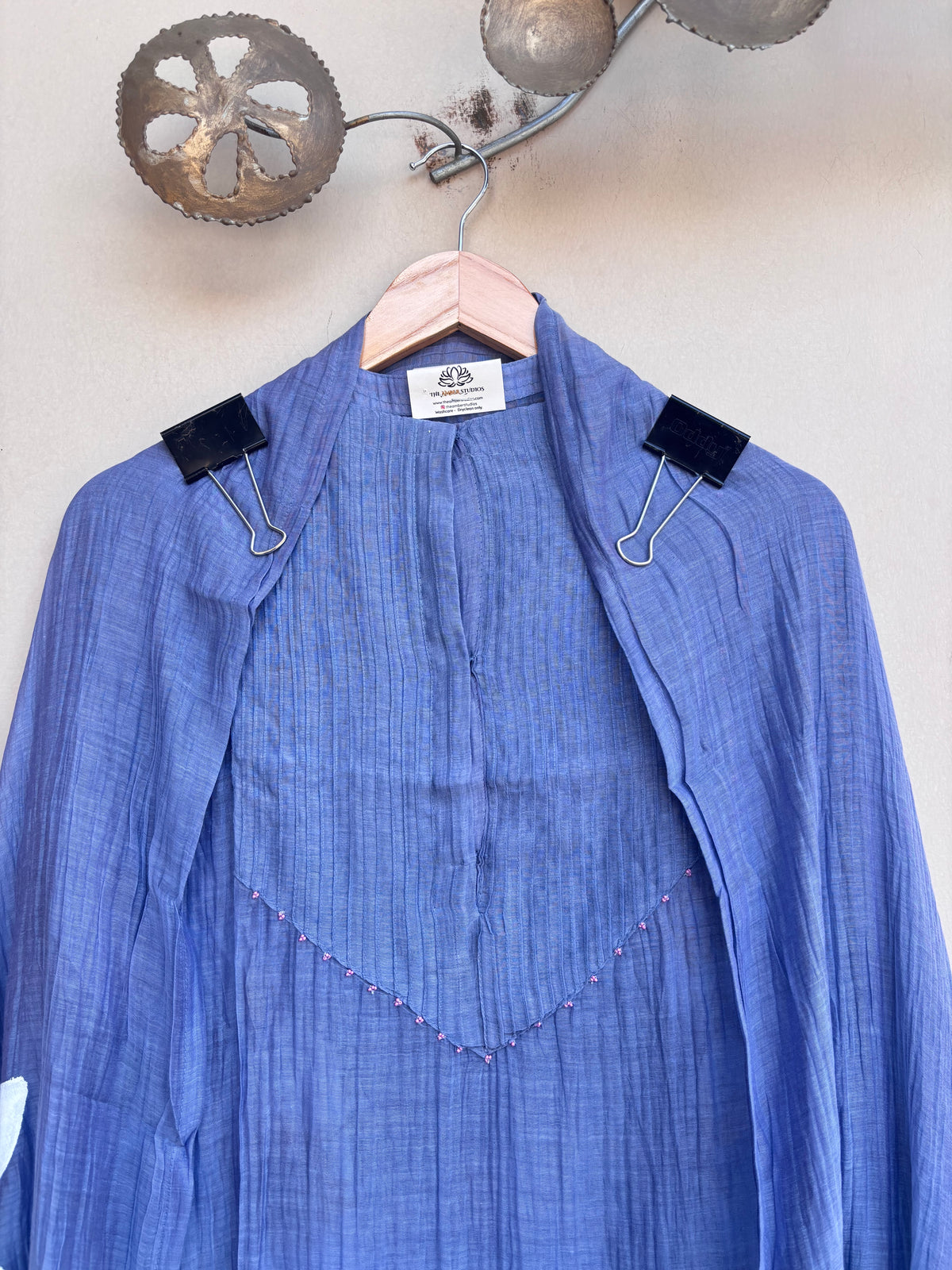 Rimsha Royale Mulmul Chanderi Unstitched Suit