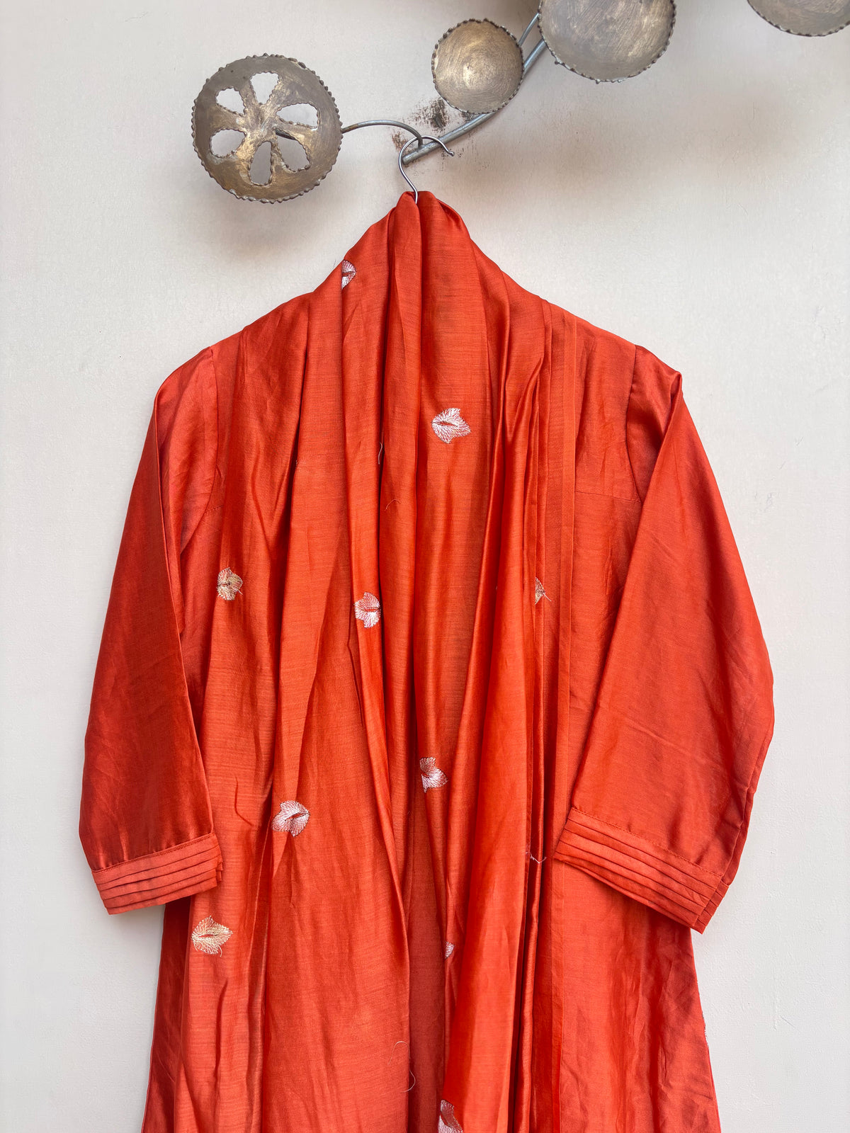 Zarmina Chanderi Silk Kurta Set