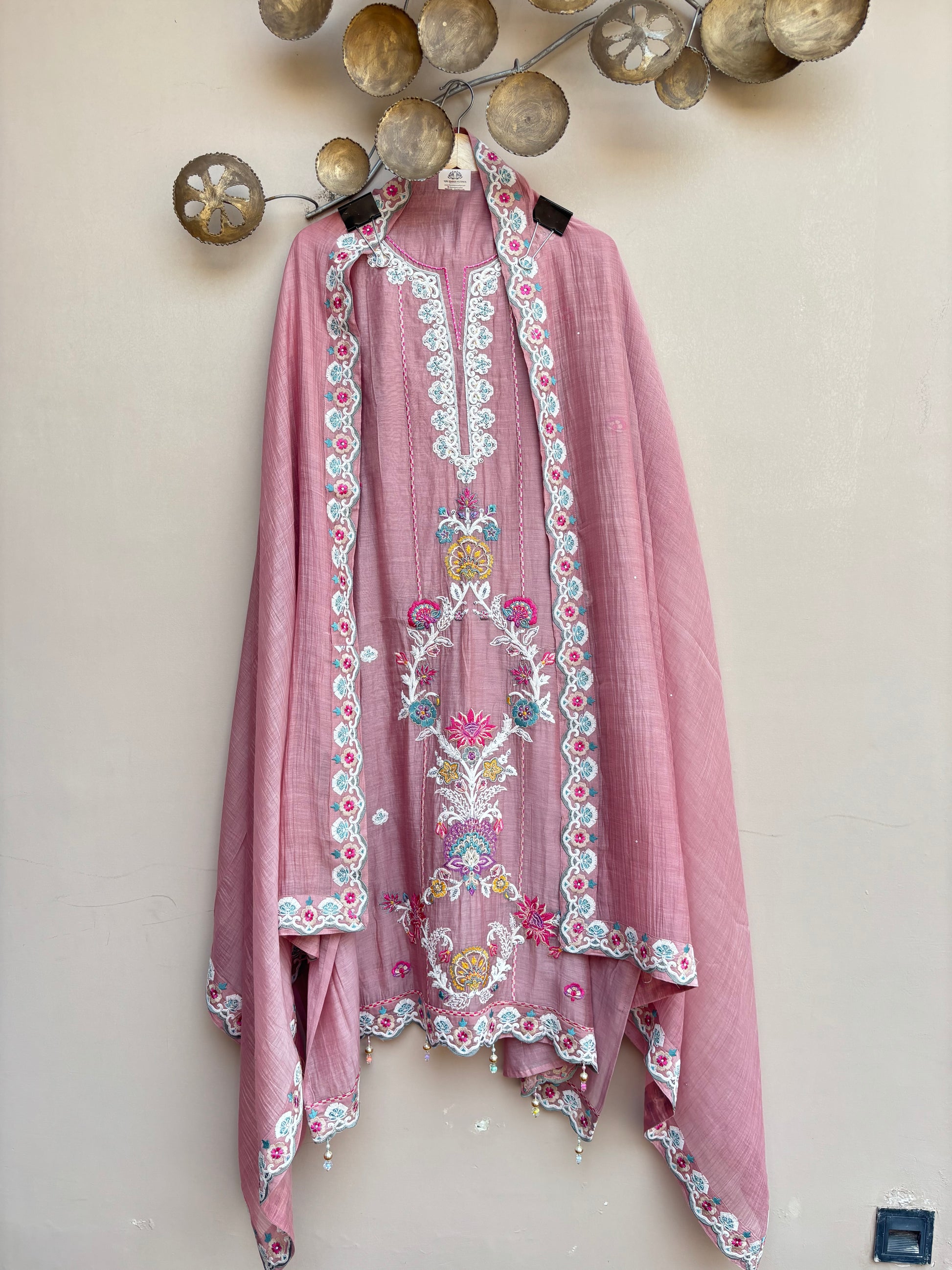 Rosé Mehar Unstitched Suit