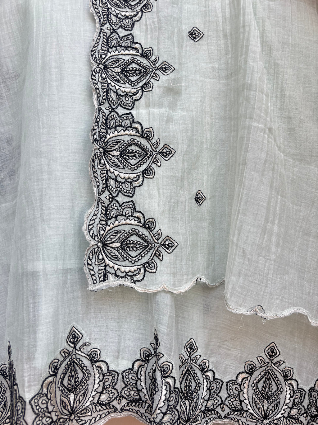 Celeste Garden Unstitched Suit