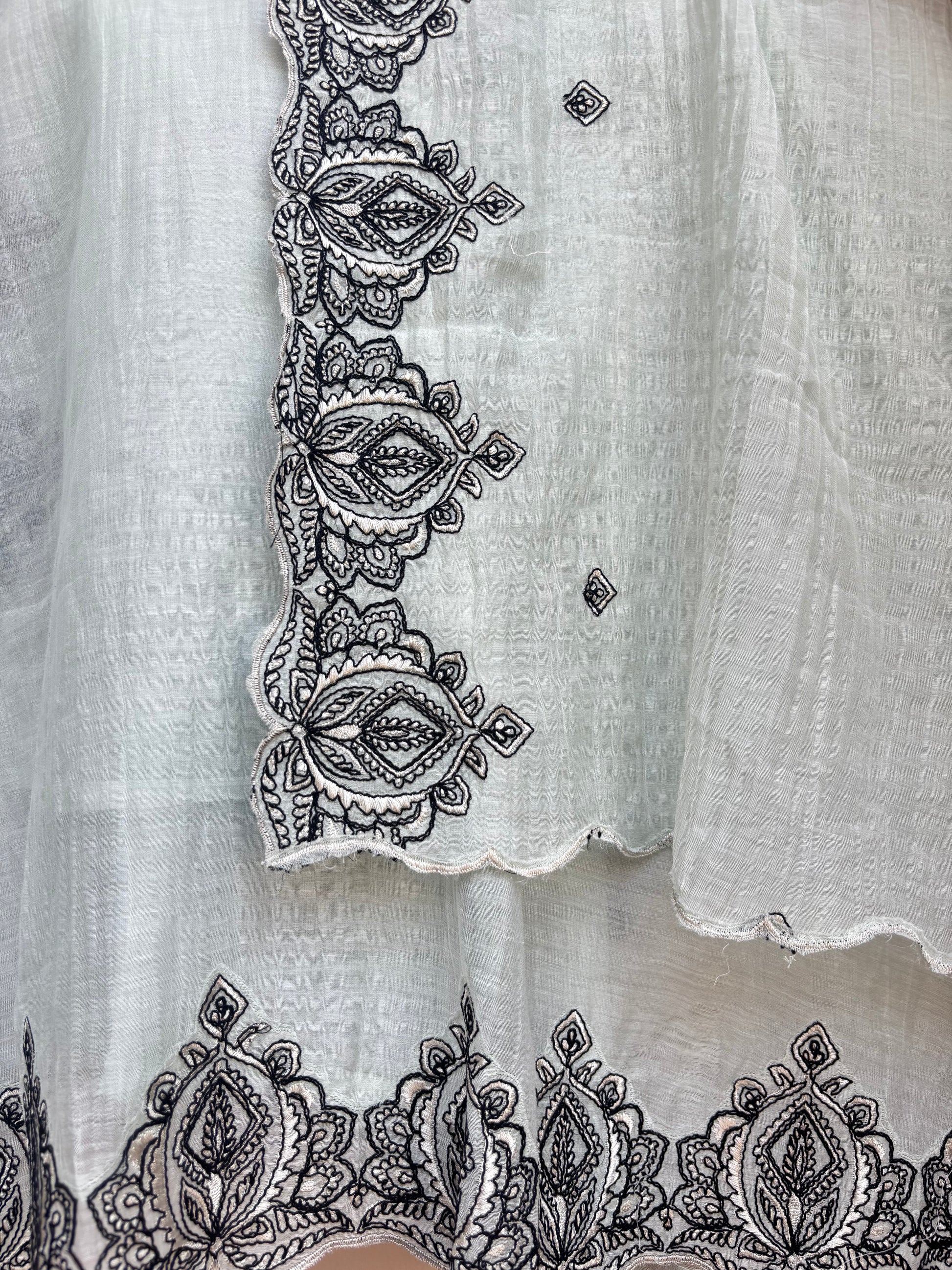Celeste Garden Unstitched Suit