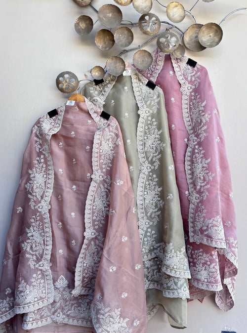 Mehrnaz Soft Tissue Unstitched Suit