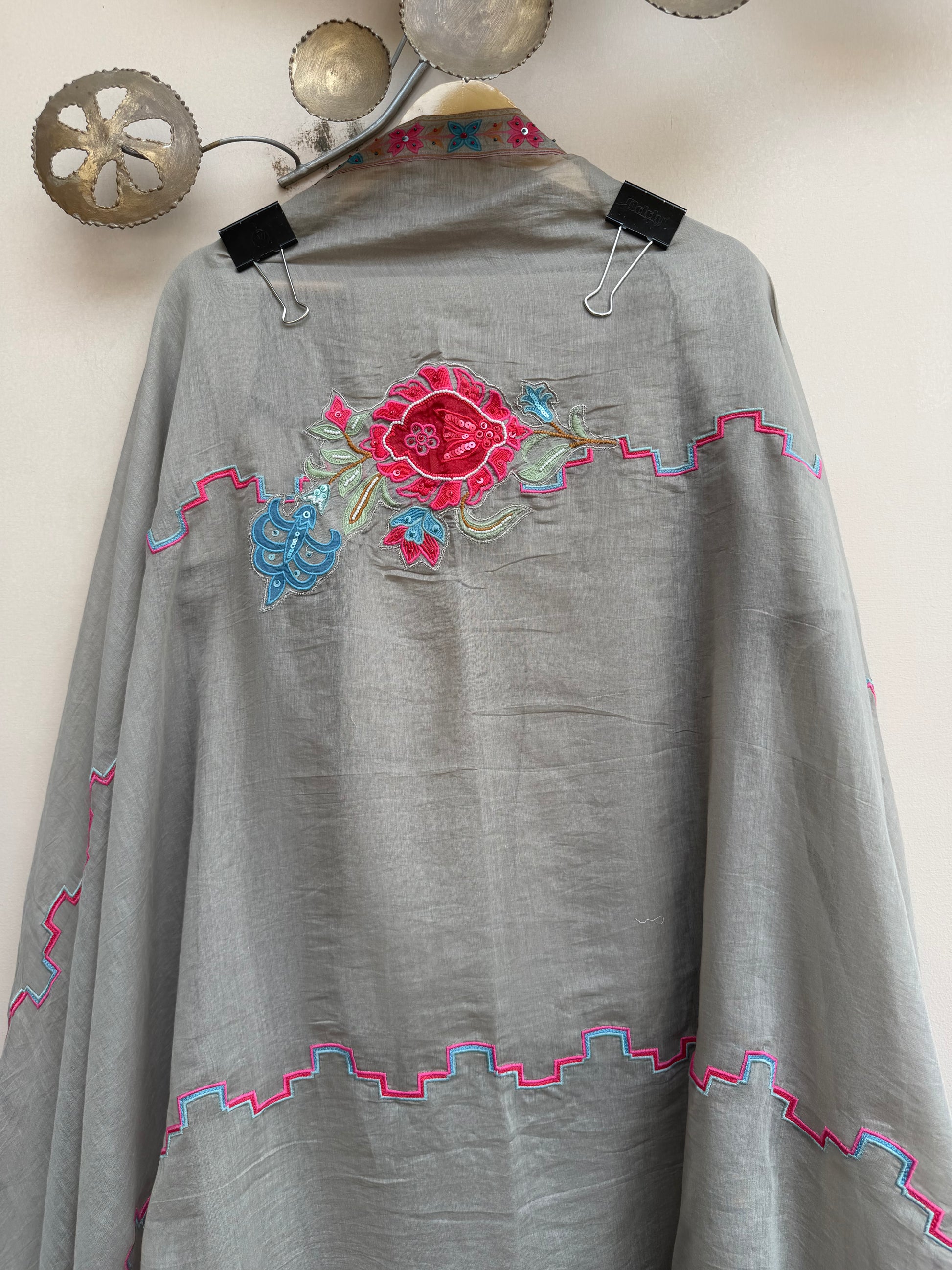 Aabroo Bloom Unstitched Suit