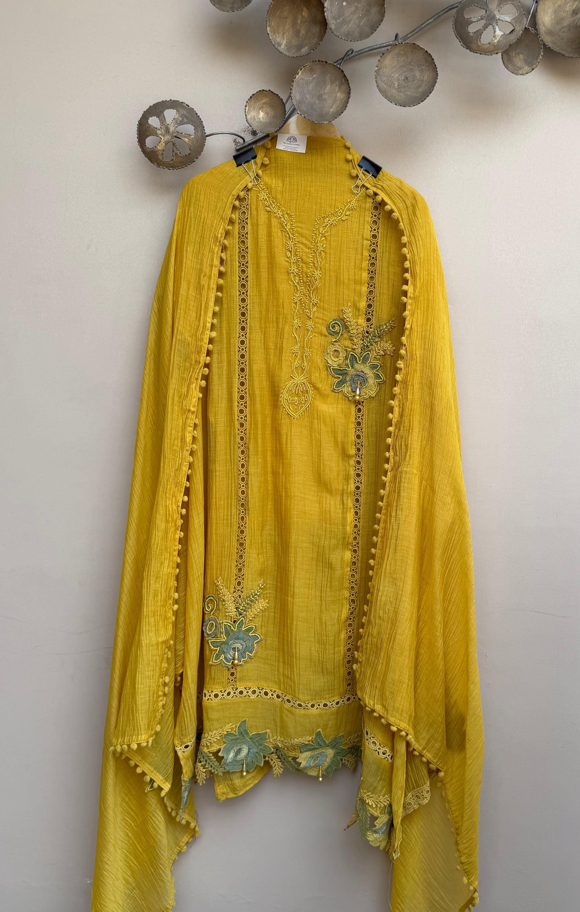 Flora Noor Unstitched Suit