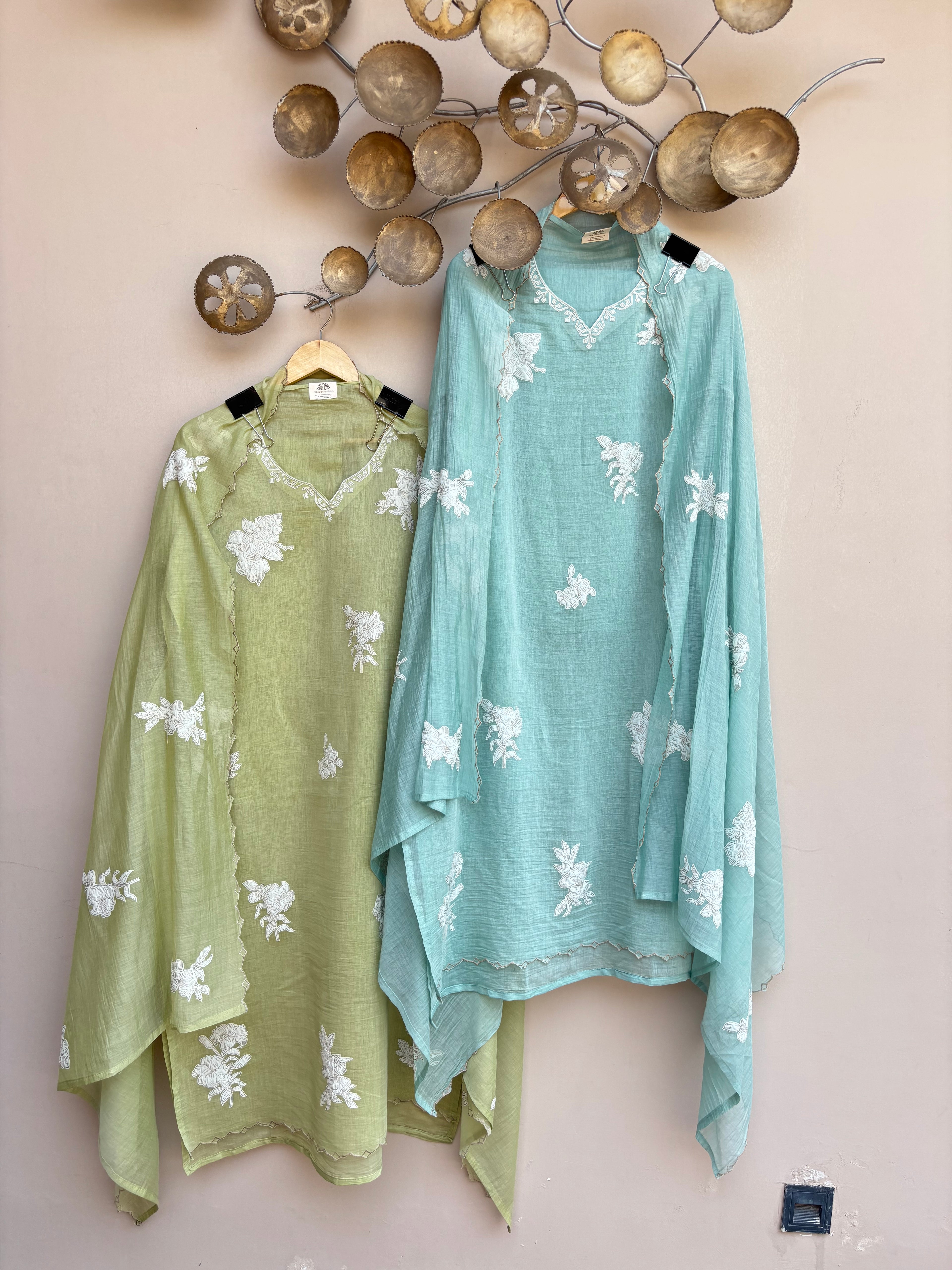 Noor Bloom Unstitched suit