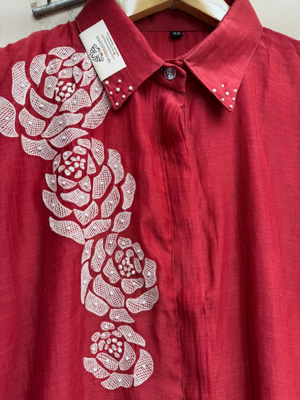 Ruby Muse Mulchanderi Shirt