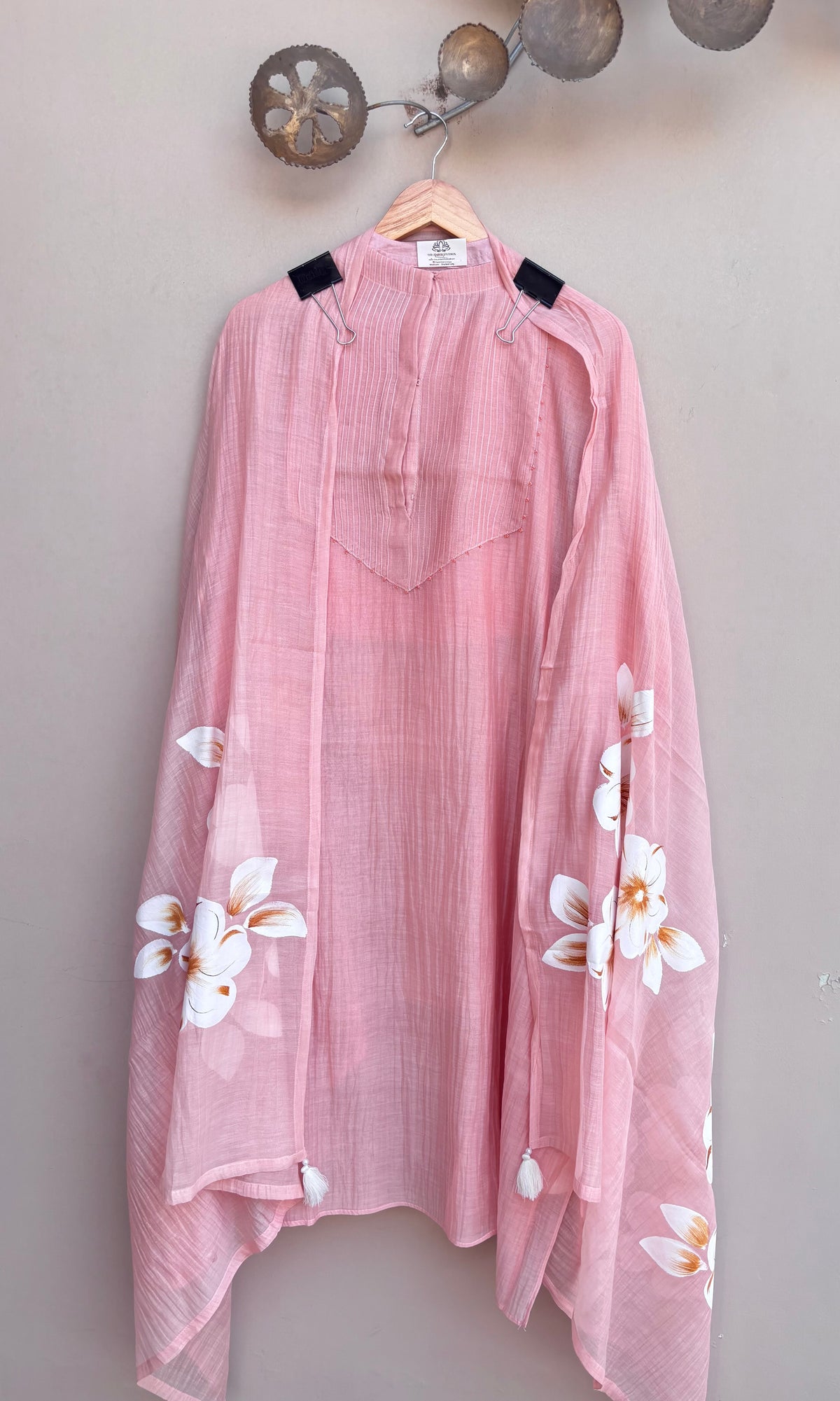 Rimsha Royale Mulmul Chanderi Unstitched Suit
