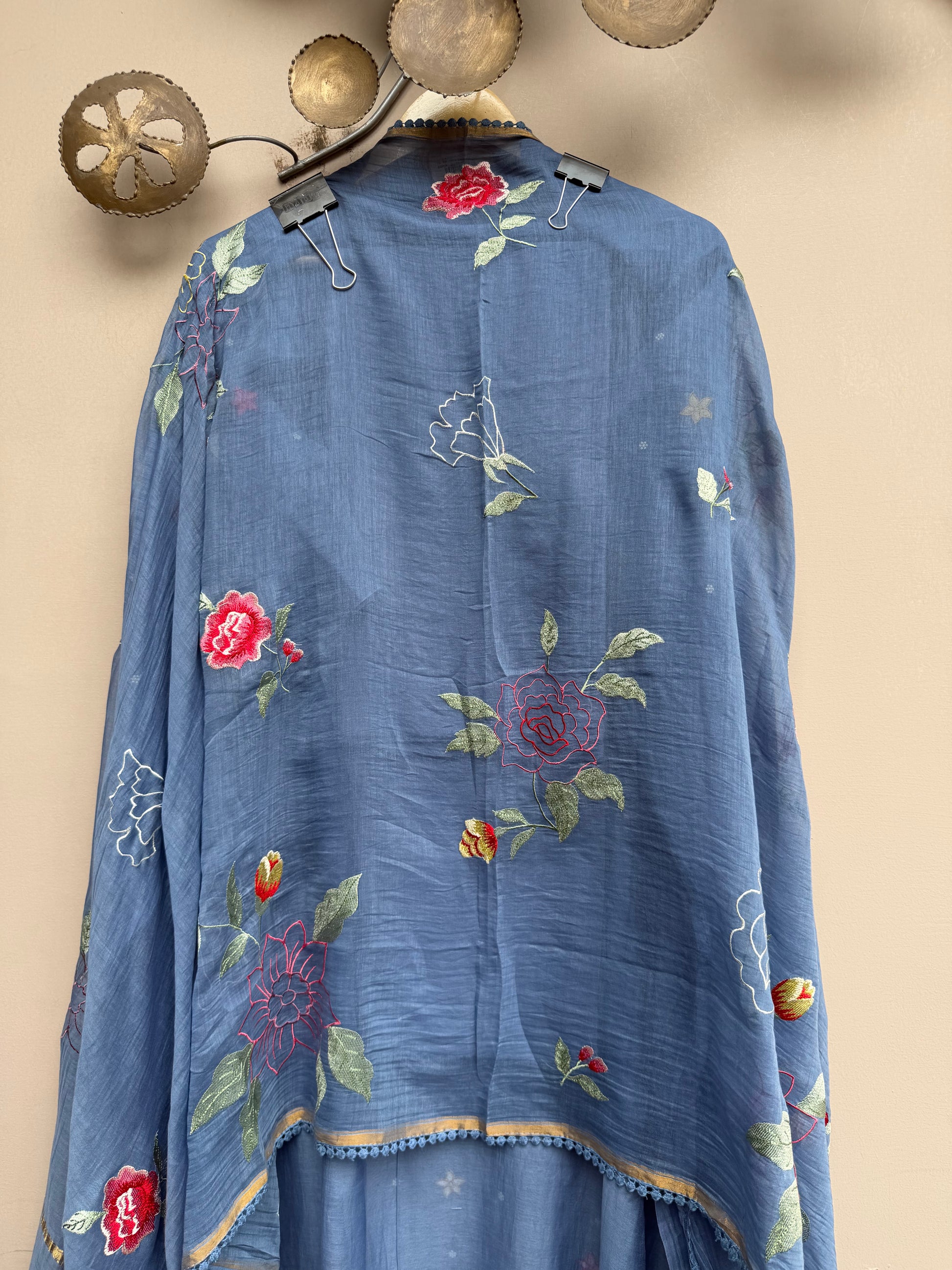 Safa Bloom Unstitched Suit