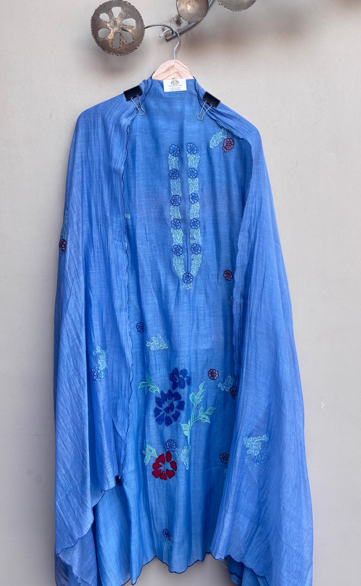 Haneen Aura Mulmul Chanderi Unstitched Suit