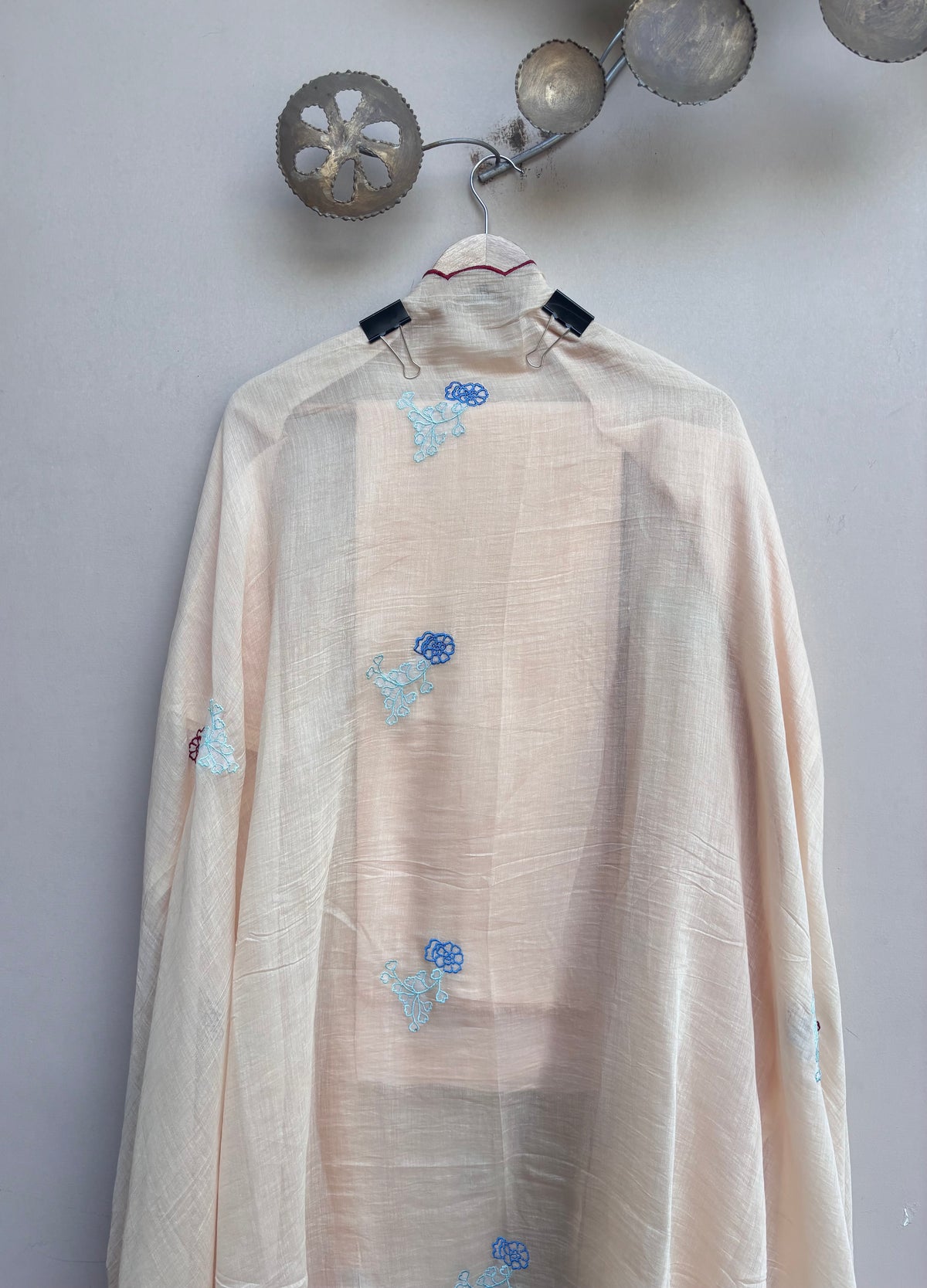 Haneen Aura Mulmul Chanderi Unstitched Suit