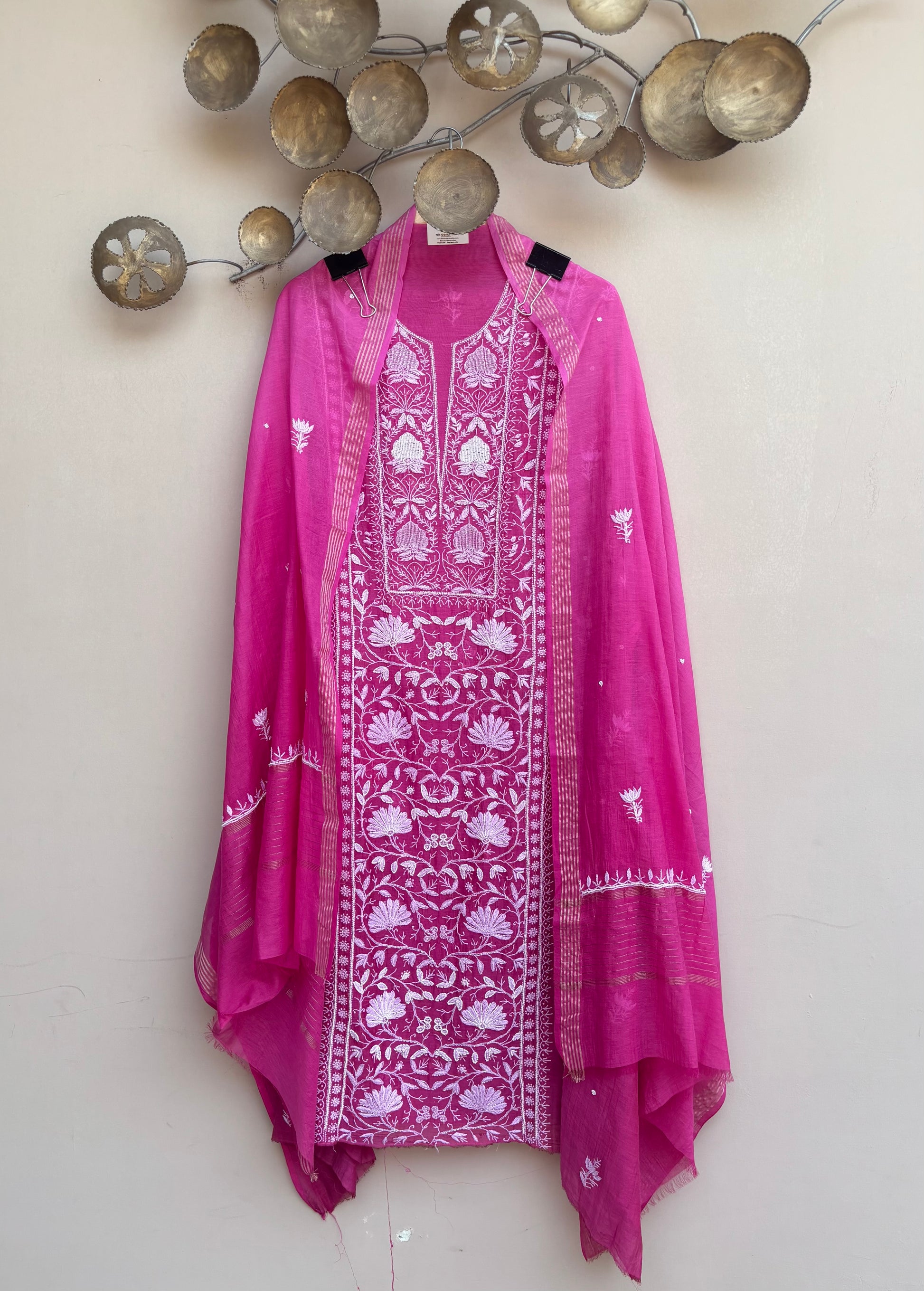 Noor Chikankari Unstitched Suit