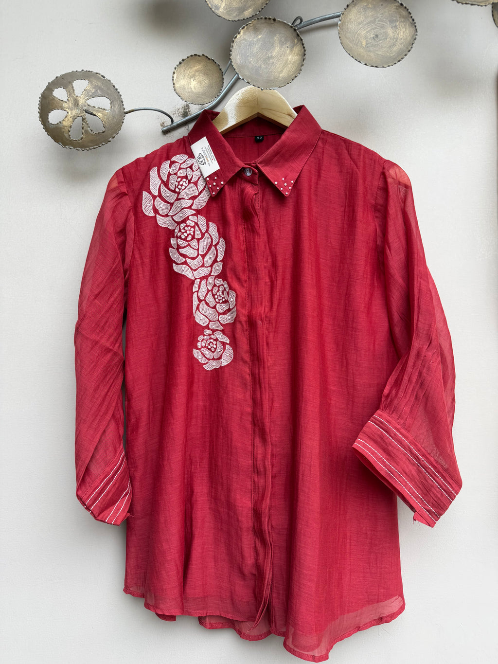 Ruby Muse Mulchanderi Shirt
