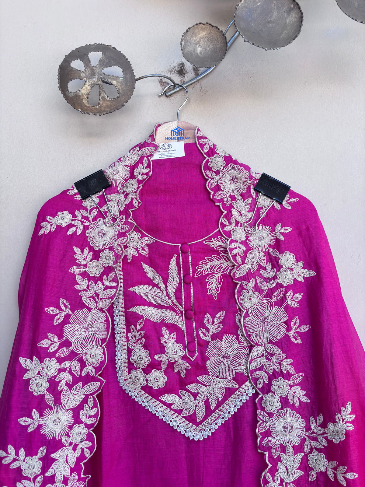 Ridaan Mulmul Chanderi Unstitched Suit