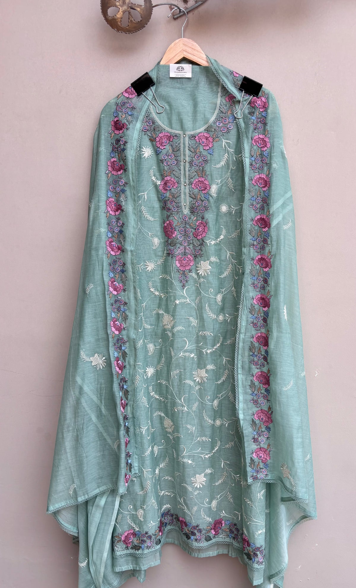 Abeer Grace Mulmul Chanderi Unstitched Suit