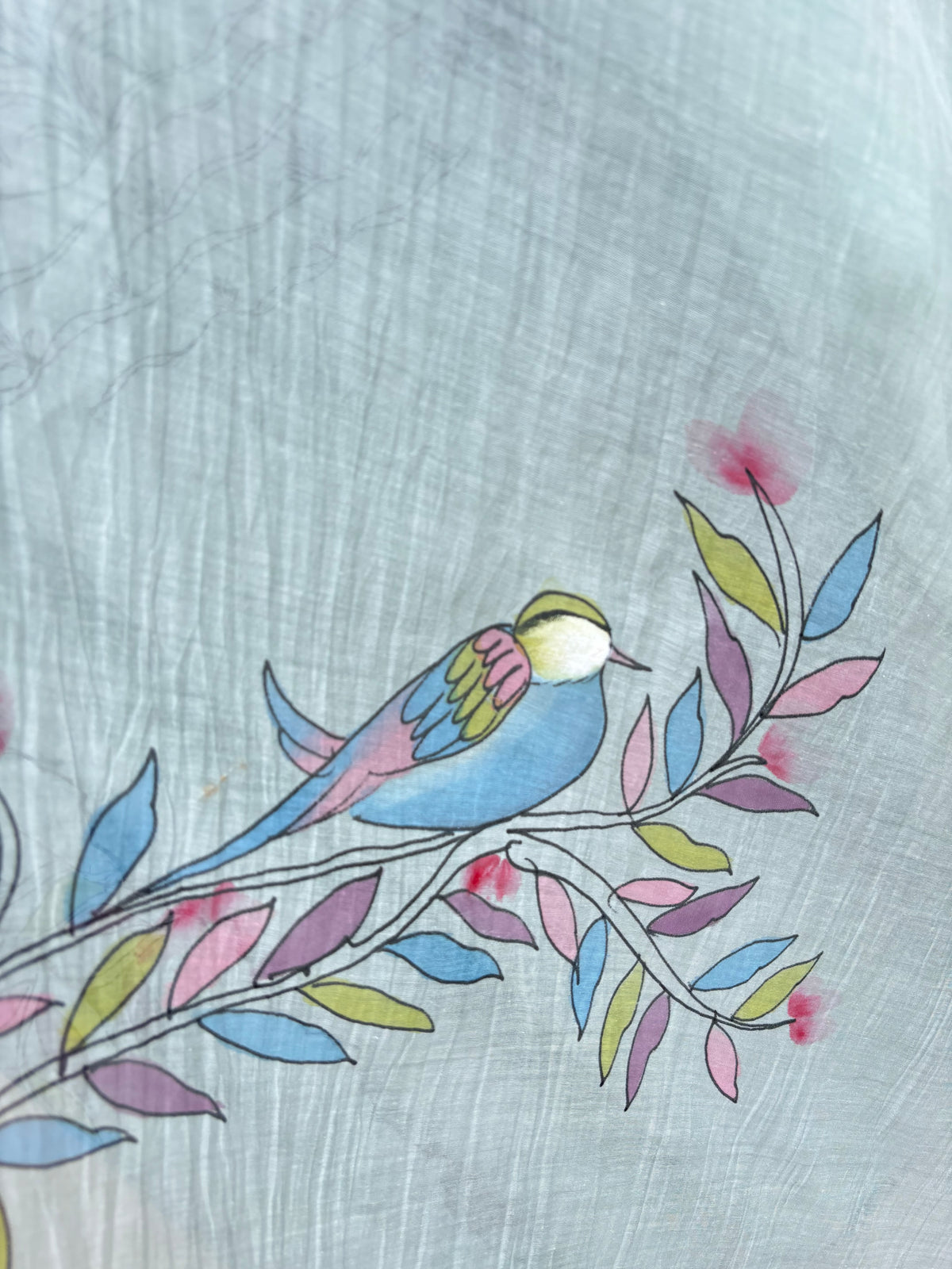 Zayba Grace Mulmul Chanderi Unstitched Suit