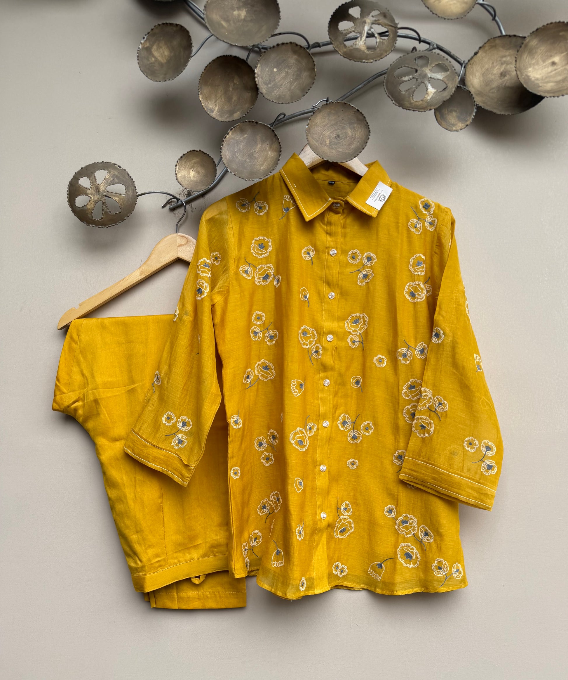 Honey Aura Mulchanderi 2pc Set