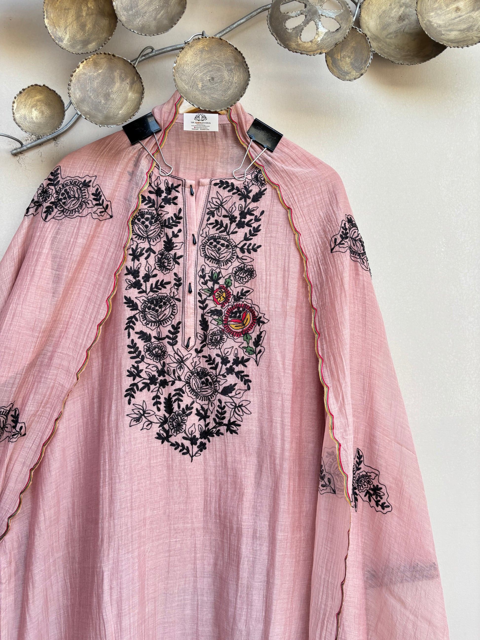 Gulbahar Noir Unstitched Suit