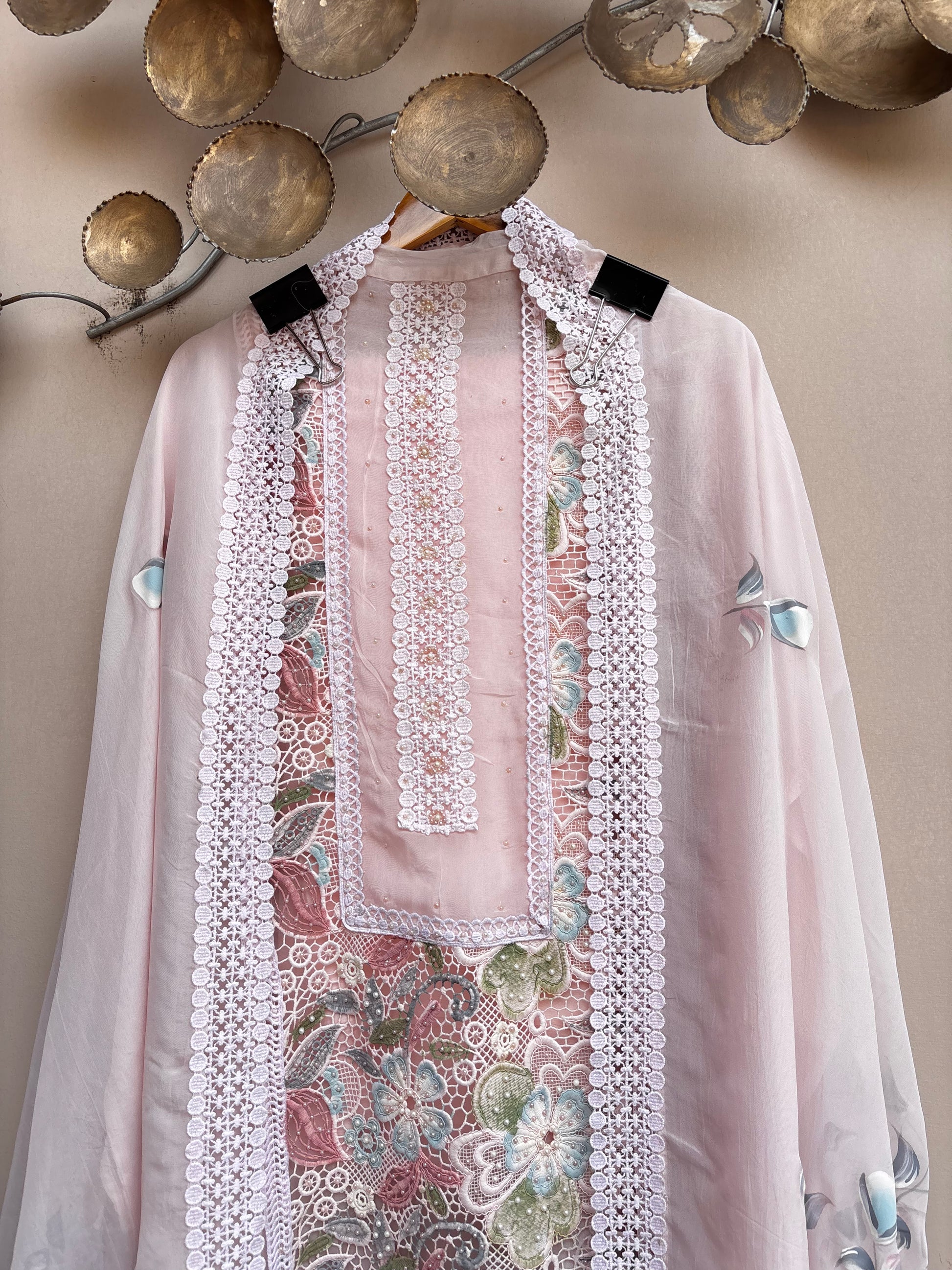 Floral Reverie Luxe Unstitched Suit