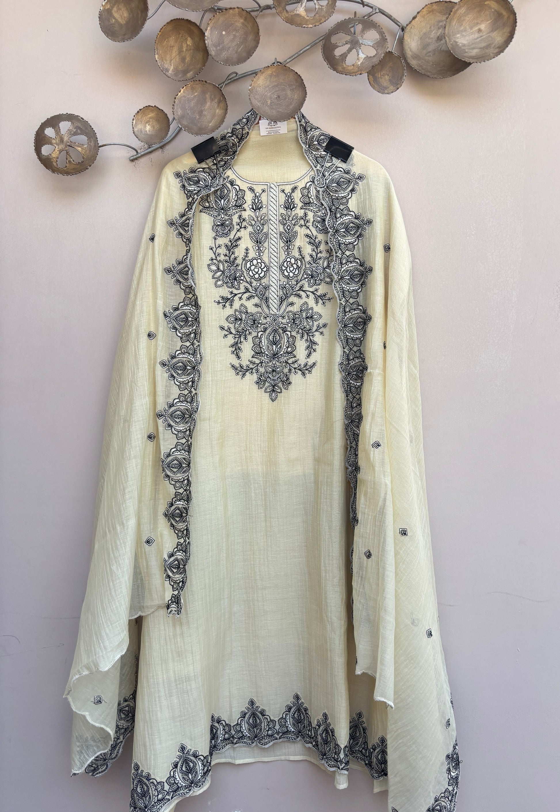 Celeste Garden Unstitched Suit