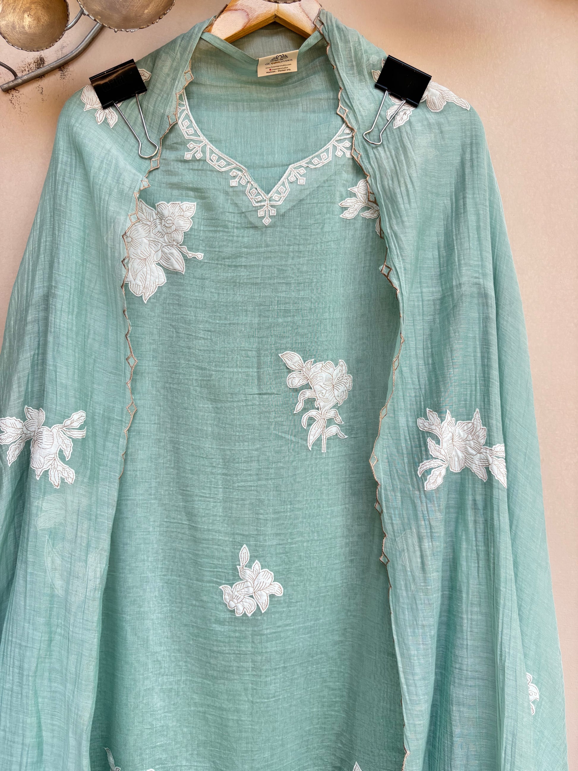Noor Bloom Unstitched suit