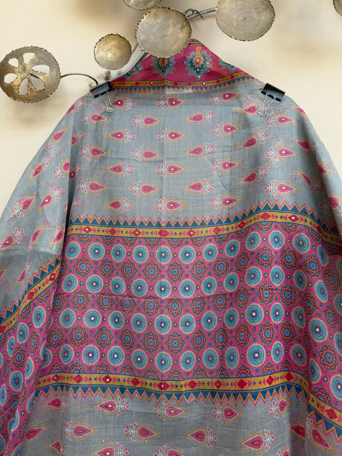 Jewel Raas Mulmul Chanderi Unstitched Suit