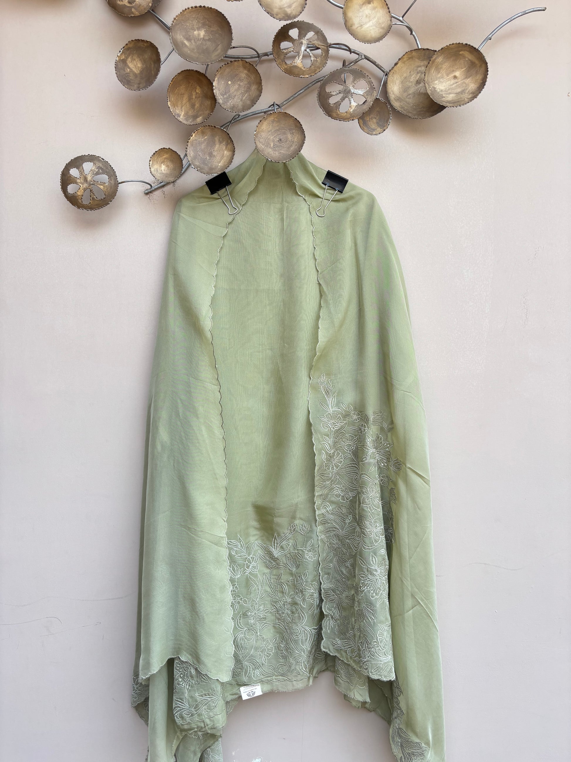Mint Aura Unstitched Suit