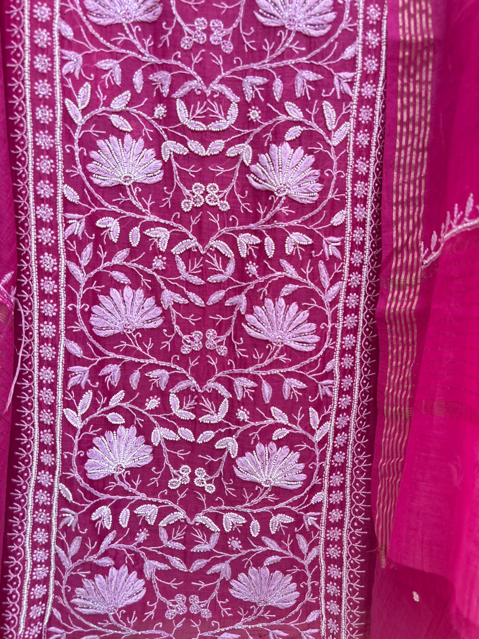 Noor Chikankari Unstitched Suit