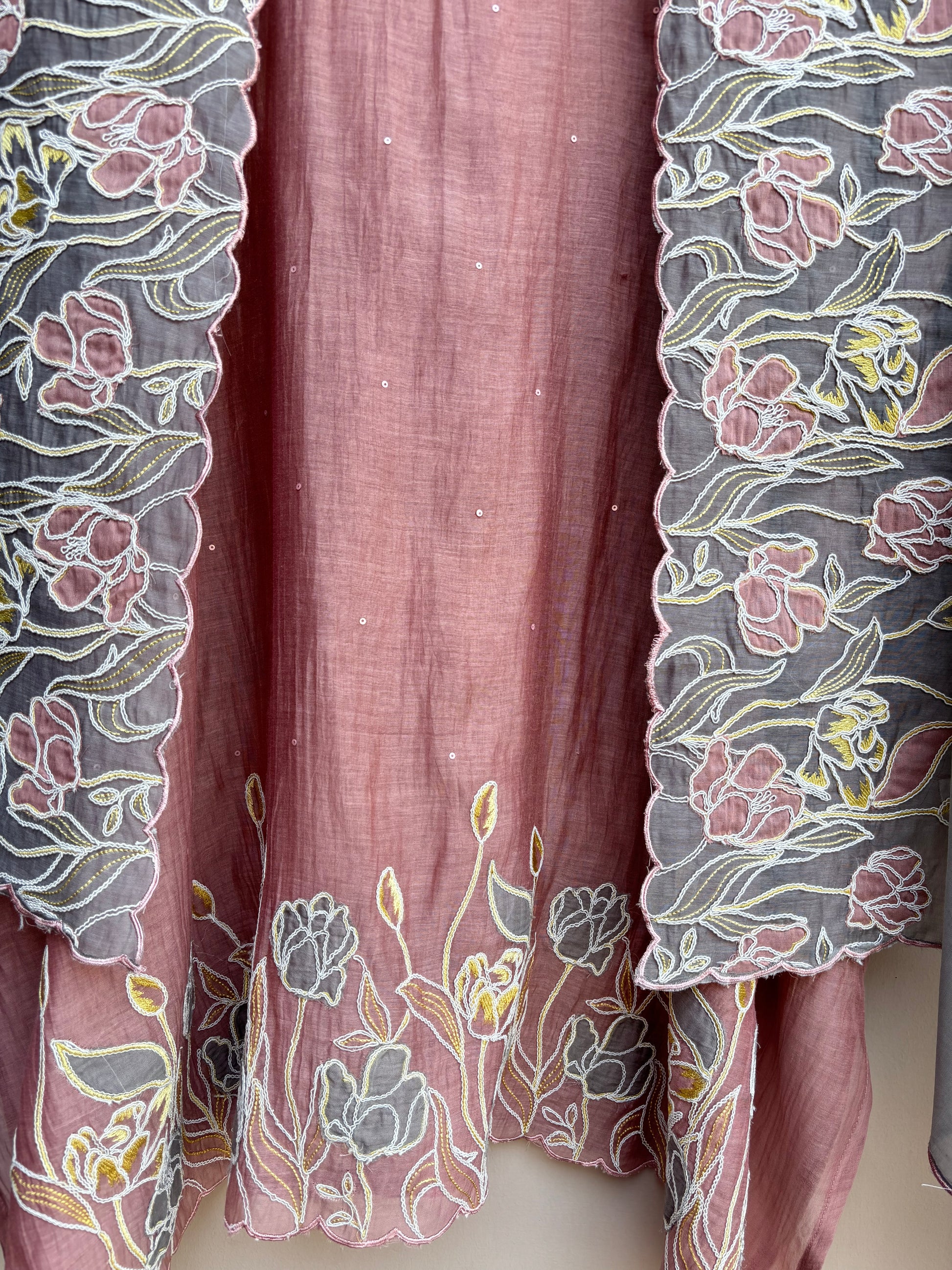 Tulip Whisper Unstitched Suit