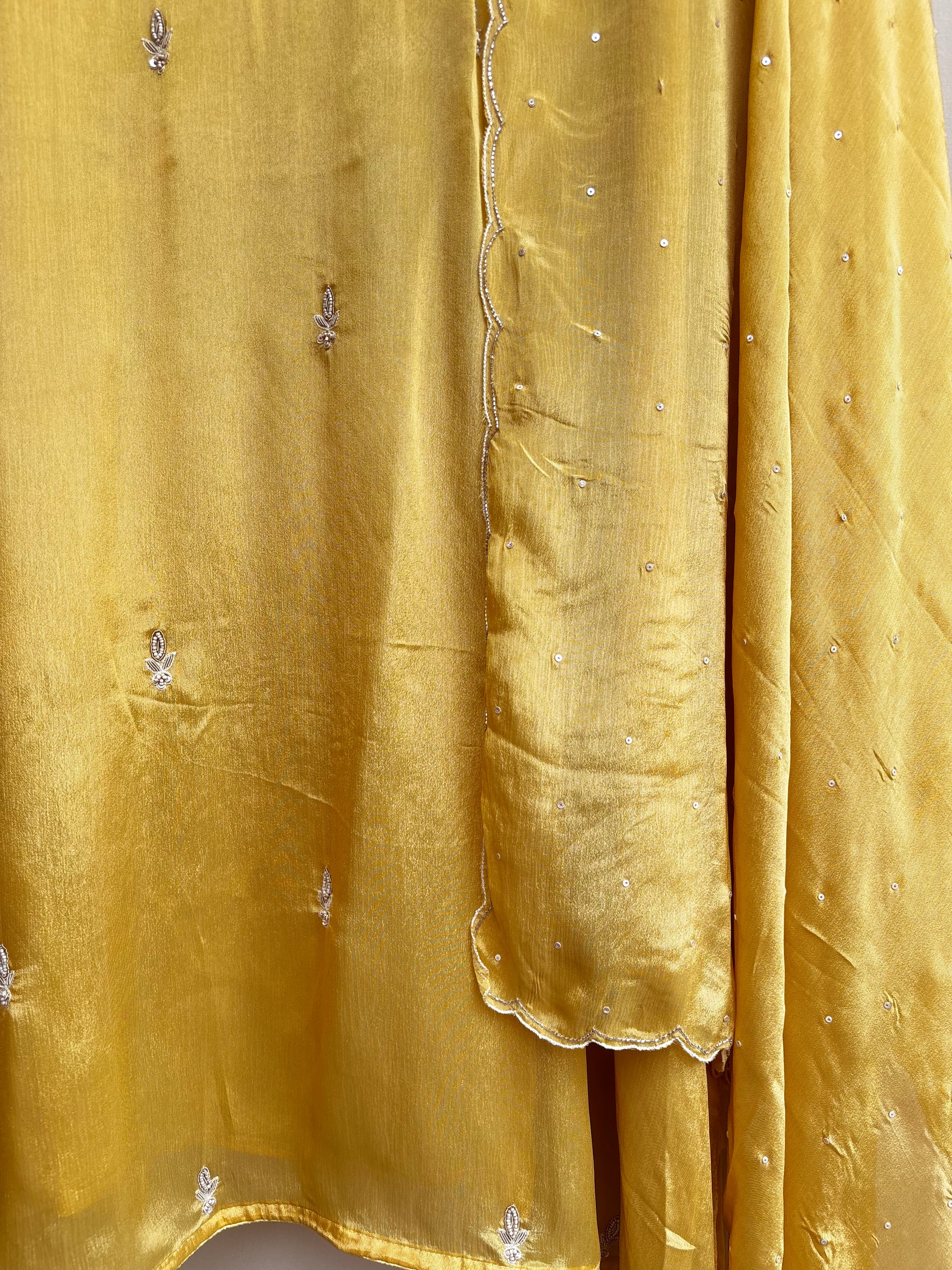 Sunlit Noor Zardozi Unstitched Suit