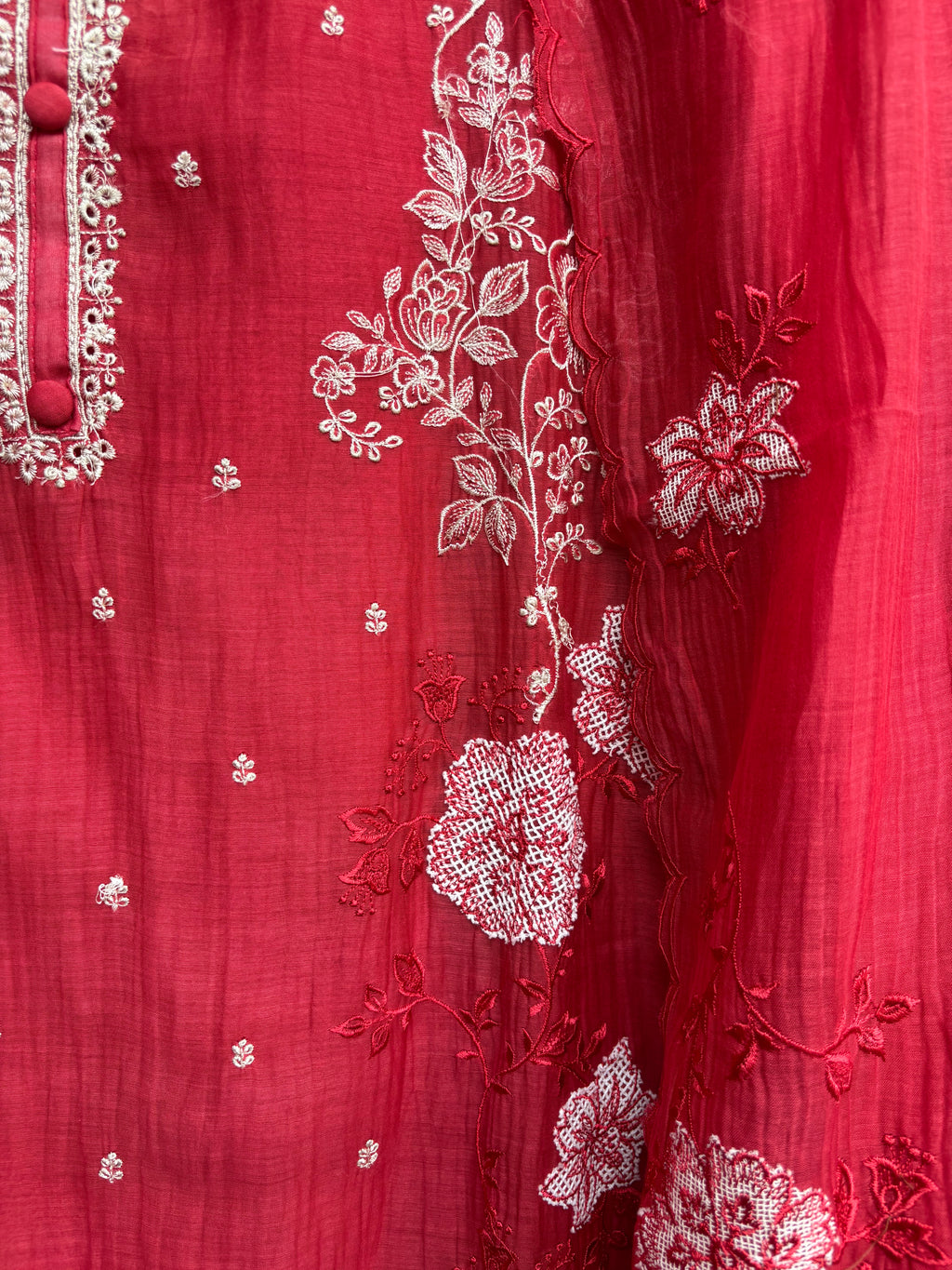 Meharbano Mulchanderi Unstitched suit