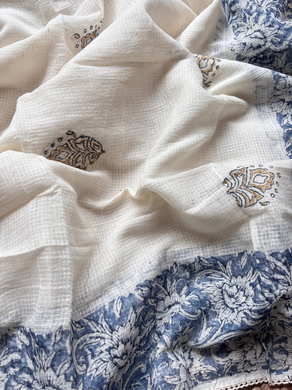 Madhuban Hakooba Cotton Unstitched Suit