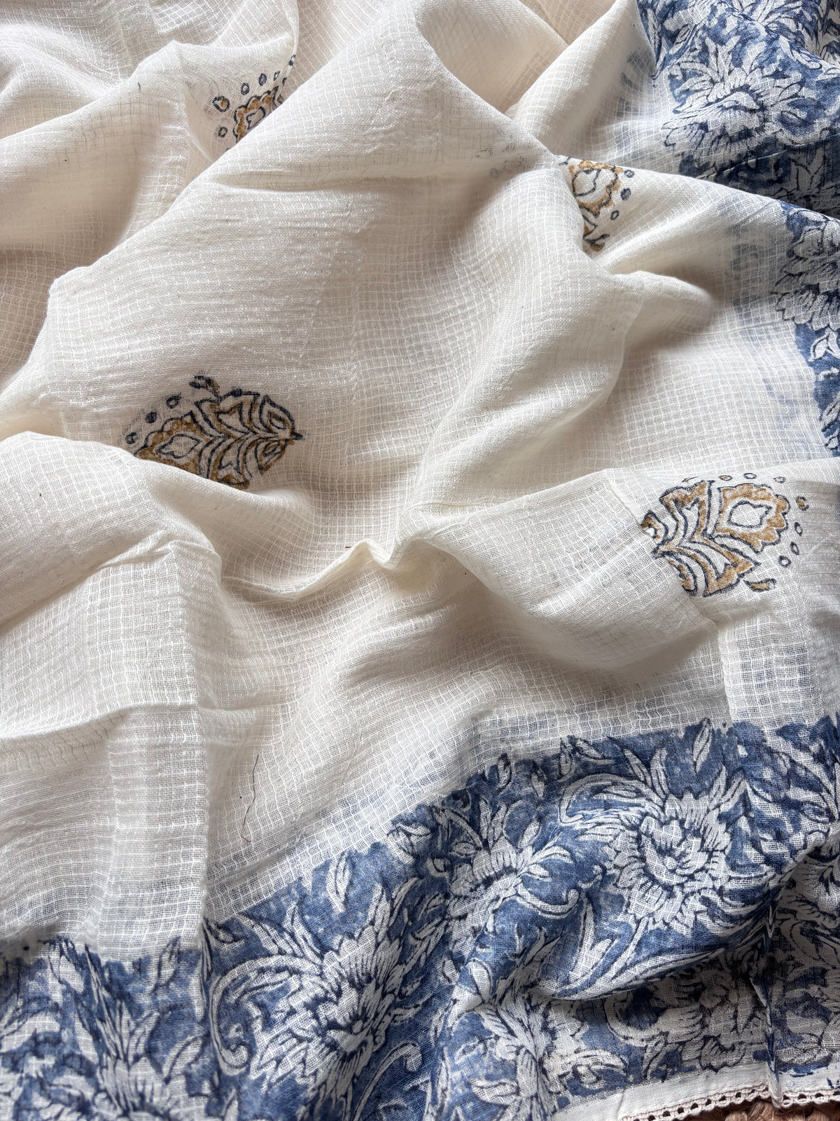 Madhuban Hakooba Cotton Unstitched Suit
