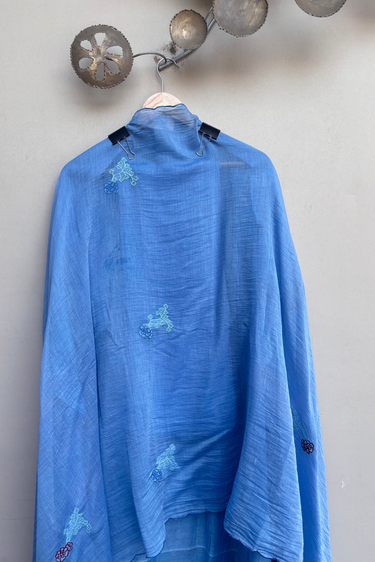 Haneen Aura Mulmul Chanderi Unstitched Suit