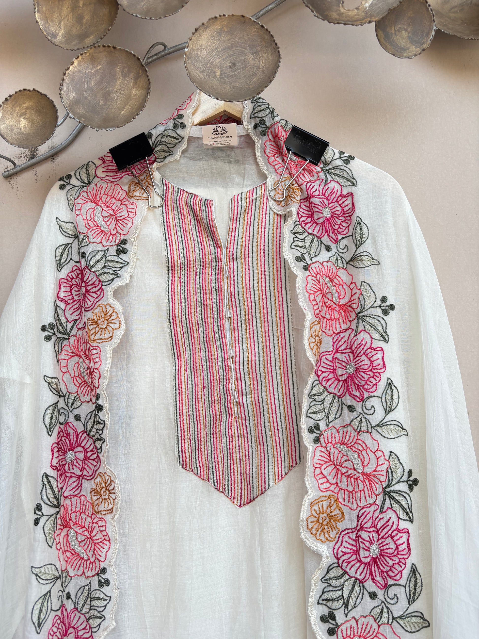 Gulbahaar Tassel Unstitched Suit