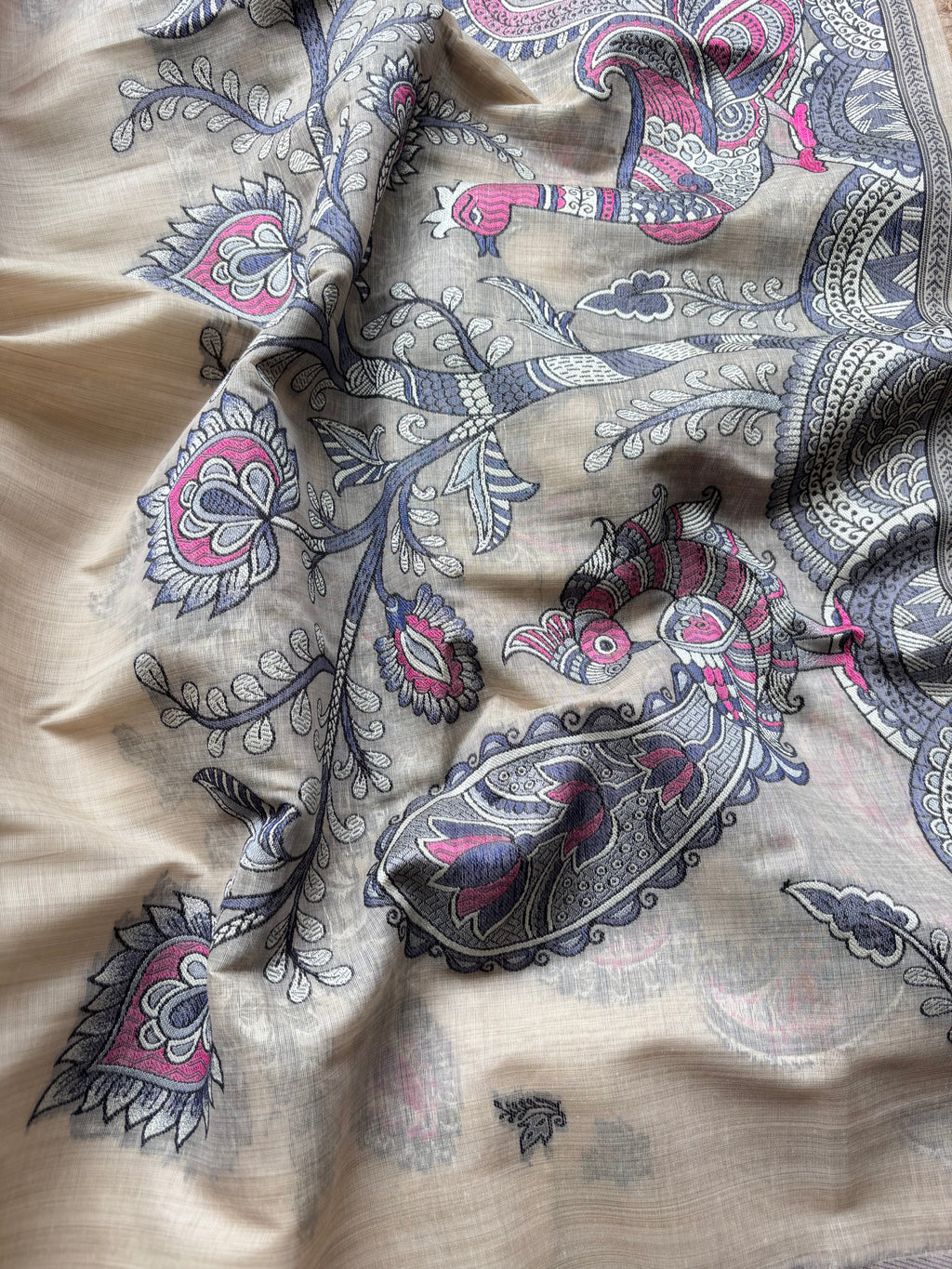 Kanaklata Jamdani Cotton Unstitched Suit