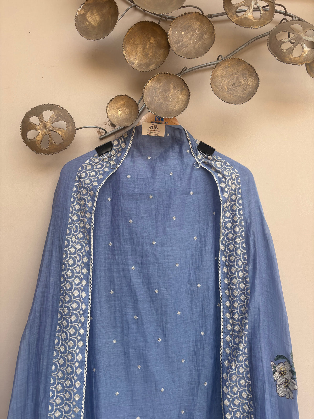 Eira Bloom Mulmul Chanderi Unstitched Suit