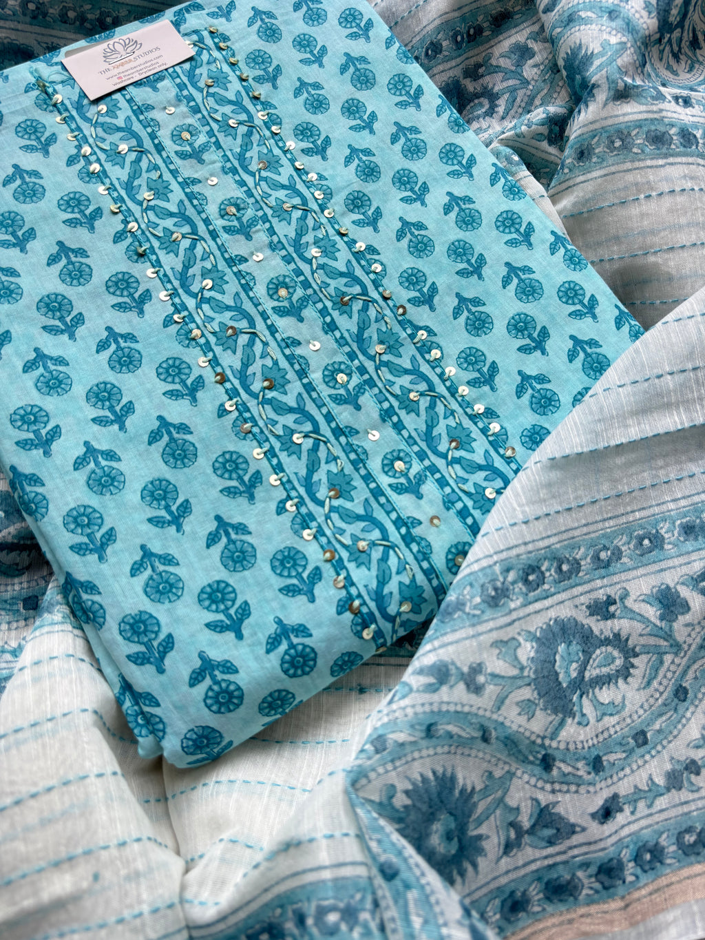Kachnar Cotton Unstitched Suit