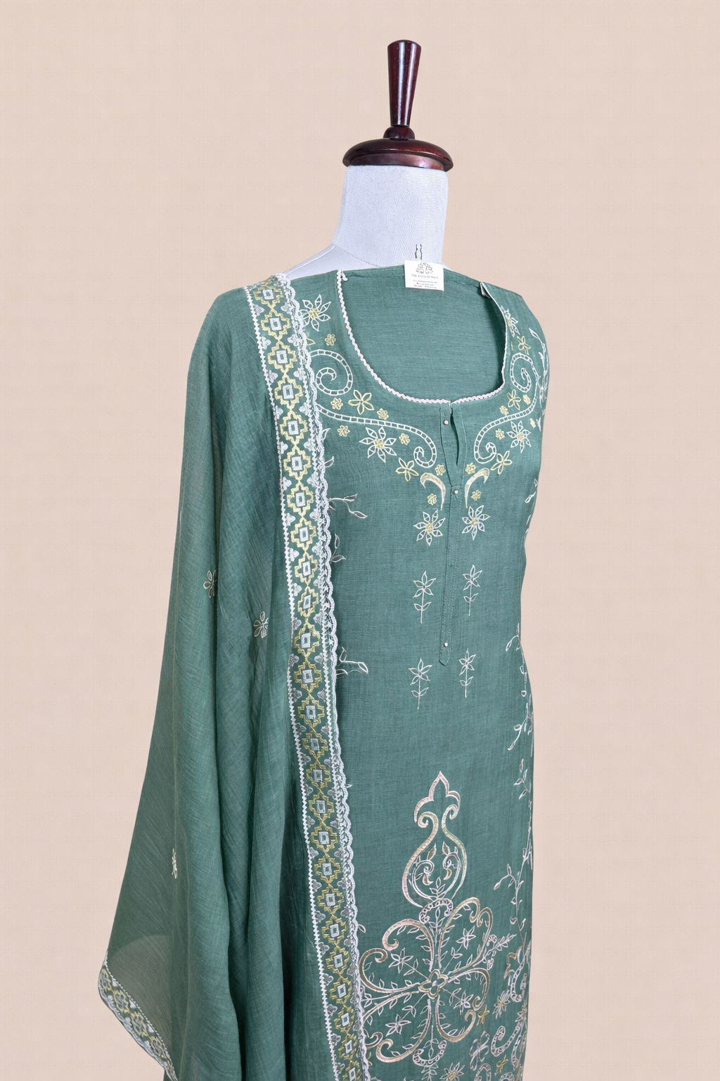 Emerald Whisper Unstitched Suit
