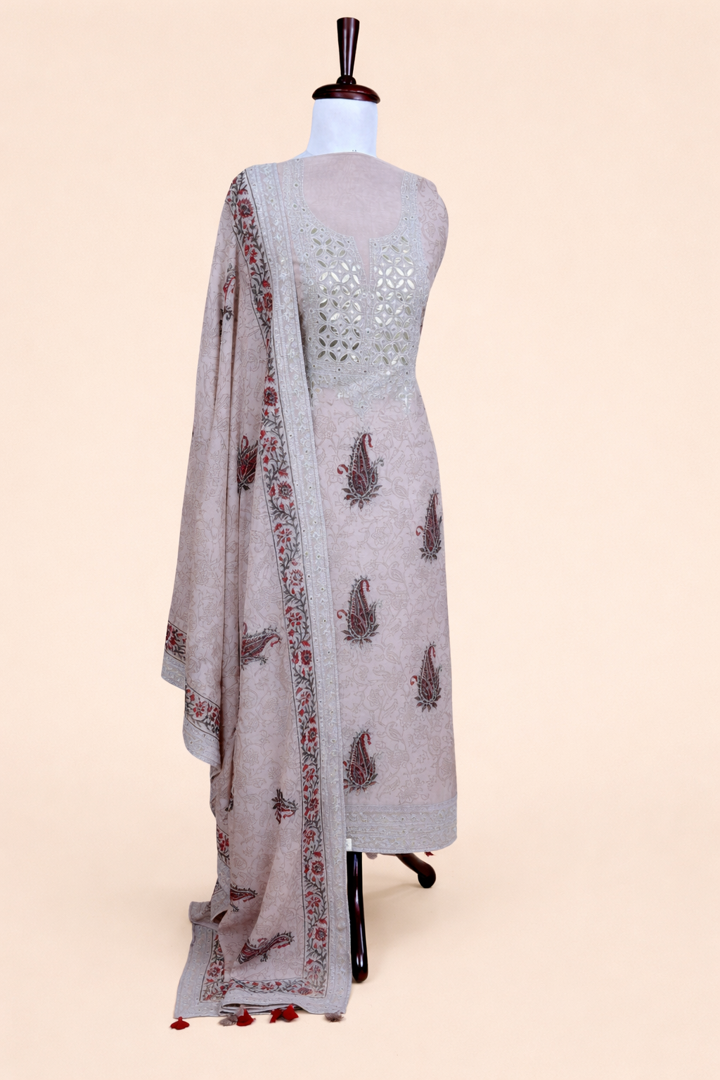 Ivory Elegance Unstitched Suit