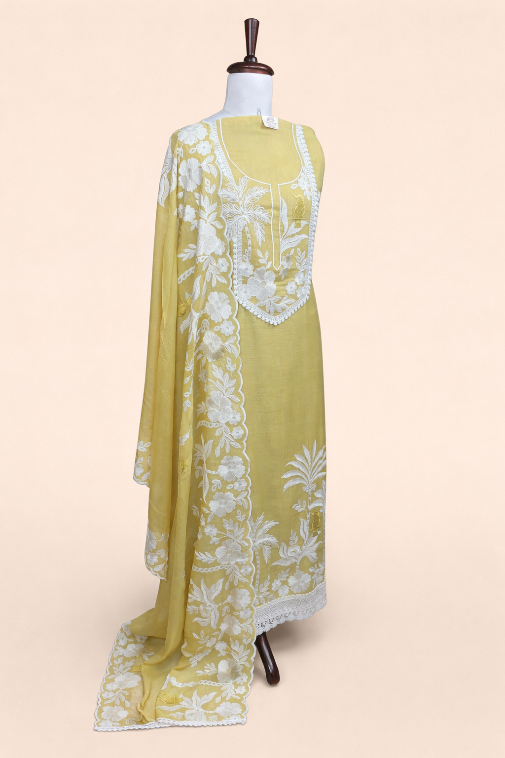 Whispering White Thread Tales Unstitched suit