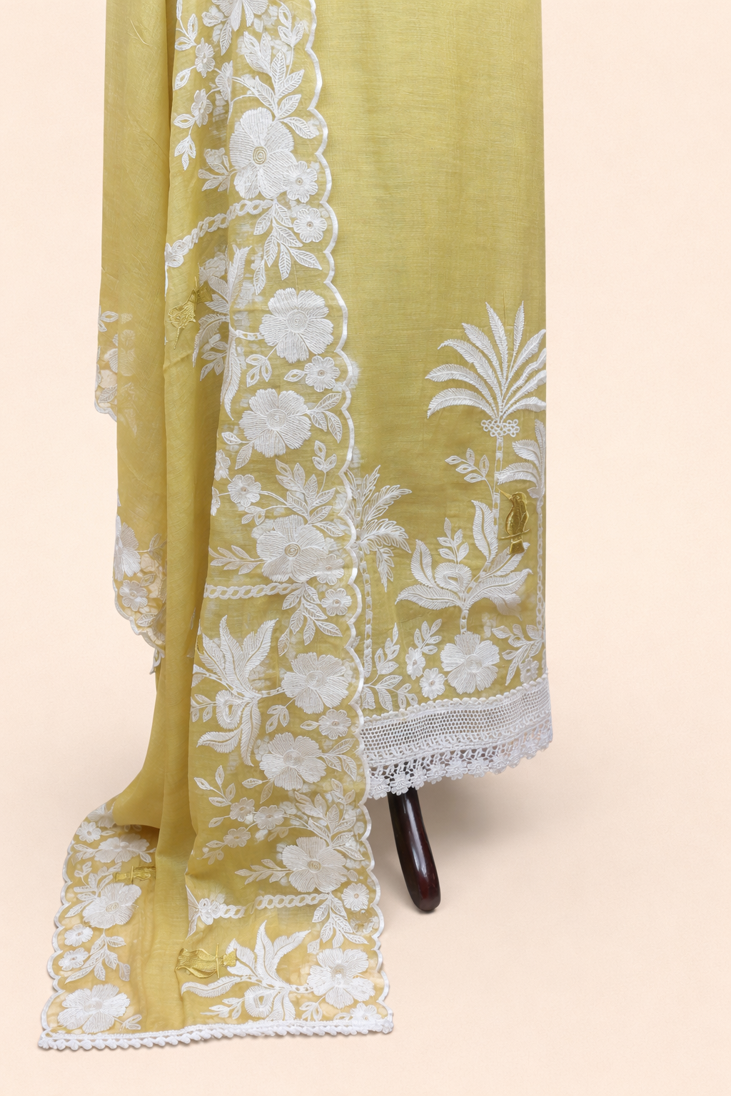 Whispering White Thread Tales Unstitched suit