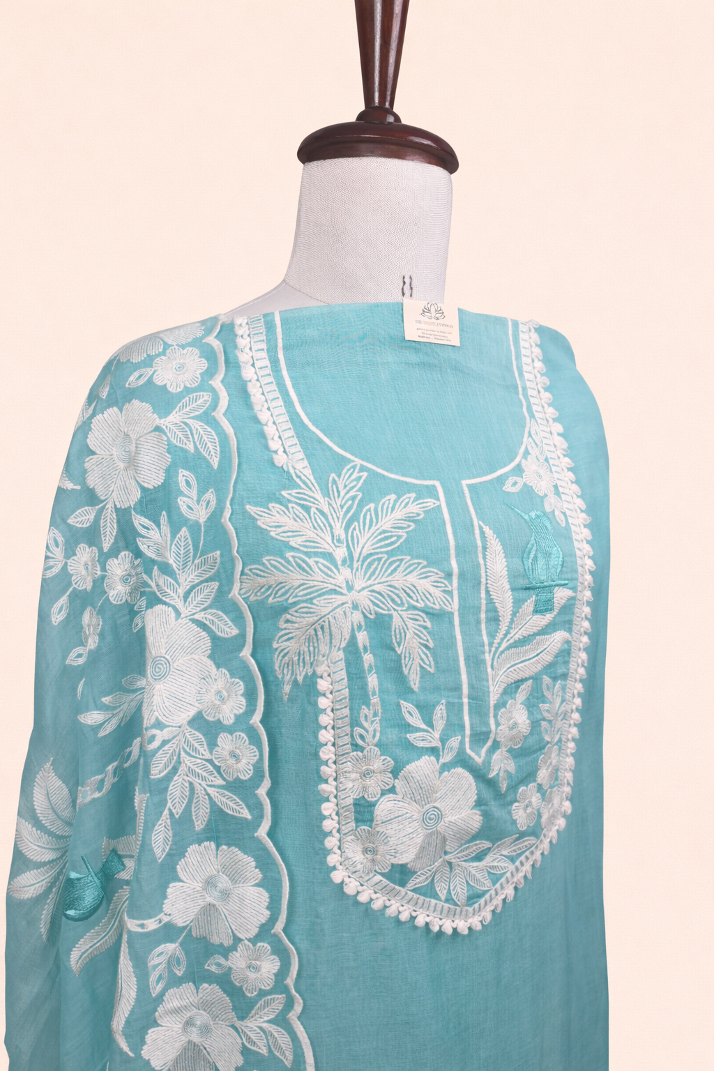 Whispering White Thread Tales Unstitched suit