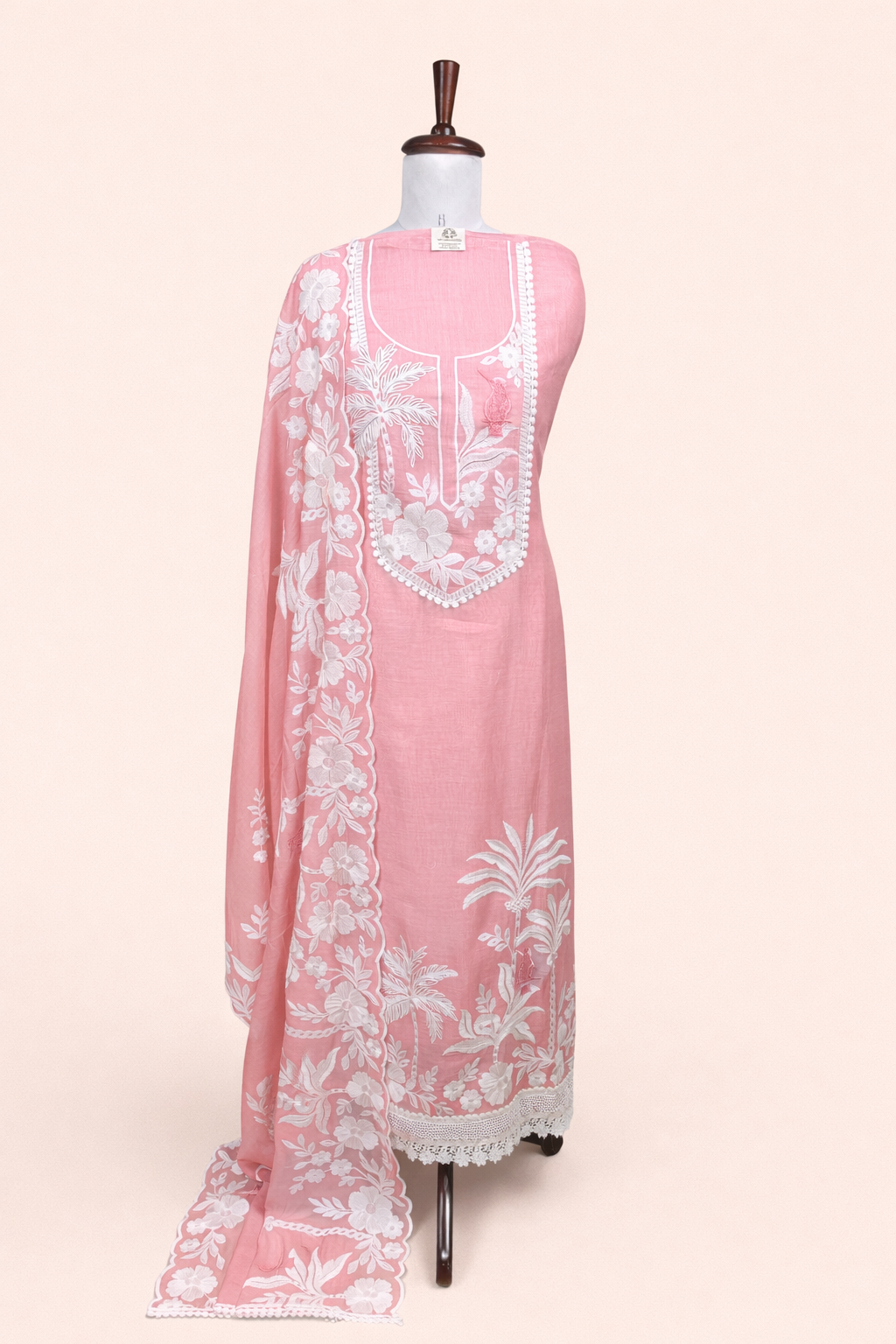 Whispering White Thread Tales Unstitched suit