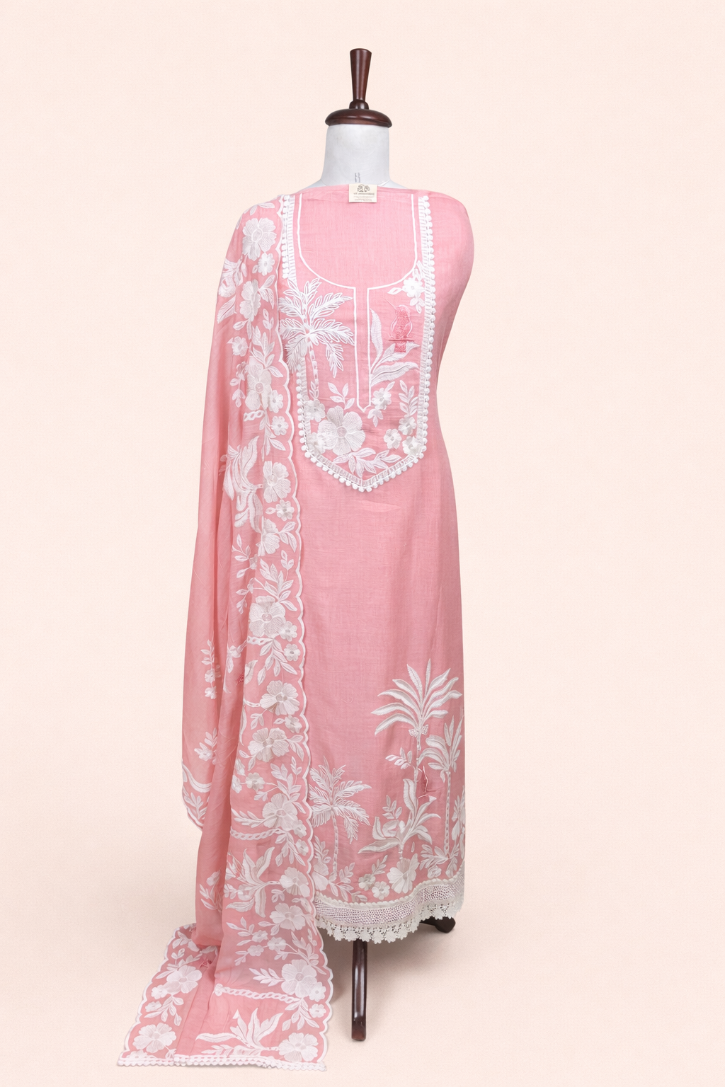 Whispering White Thread Tales Unstitched suit