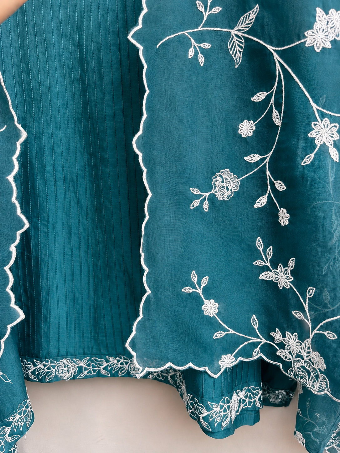 Reem Blossom Chanderi Unstitched Suit