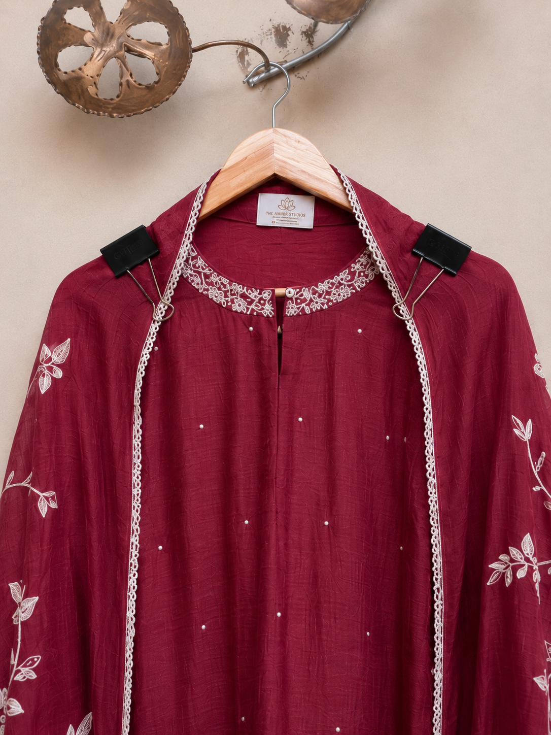 Tasneem Pearl Mulmul Chanderi Unstitched Suit