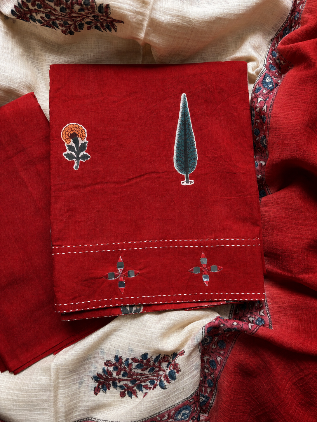Chandrika Cotton Unstitched Suit
